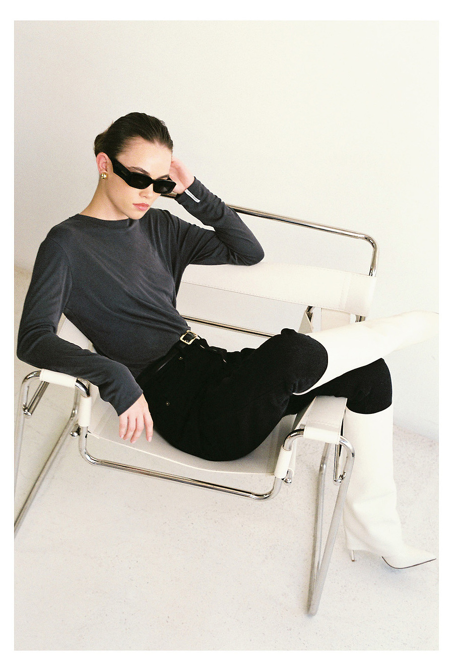Commercial advertising campaign for clothing brand stefania frangista by photographer maria magdalinou