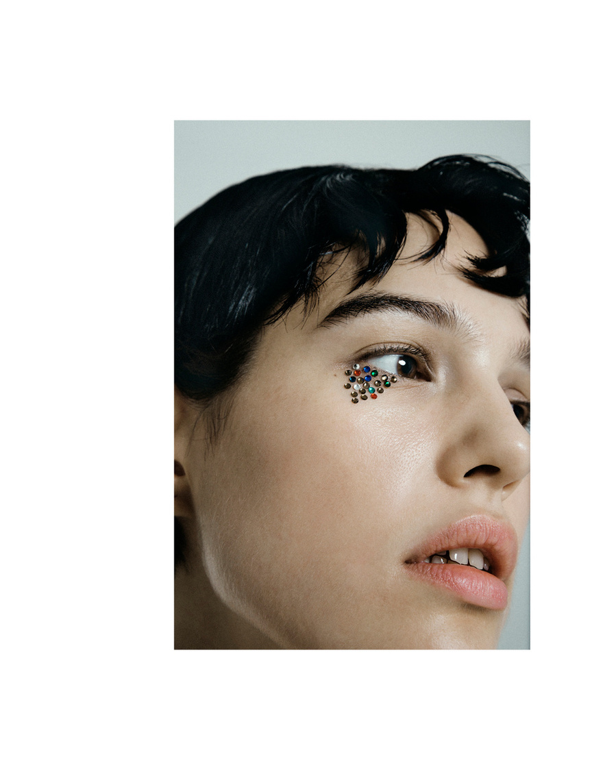 Colorful editorial in Overdue Magazine by Maria Magdalinou