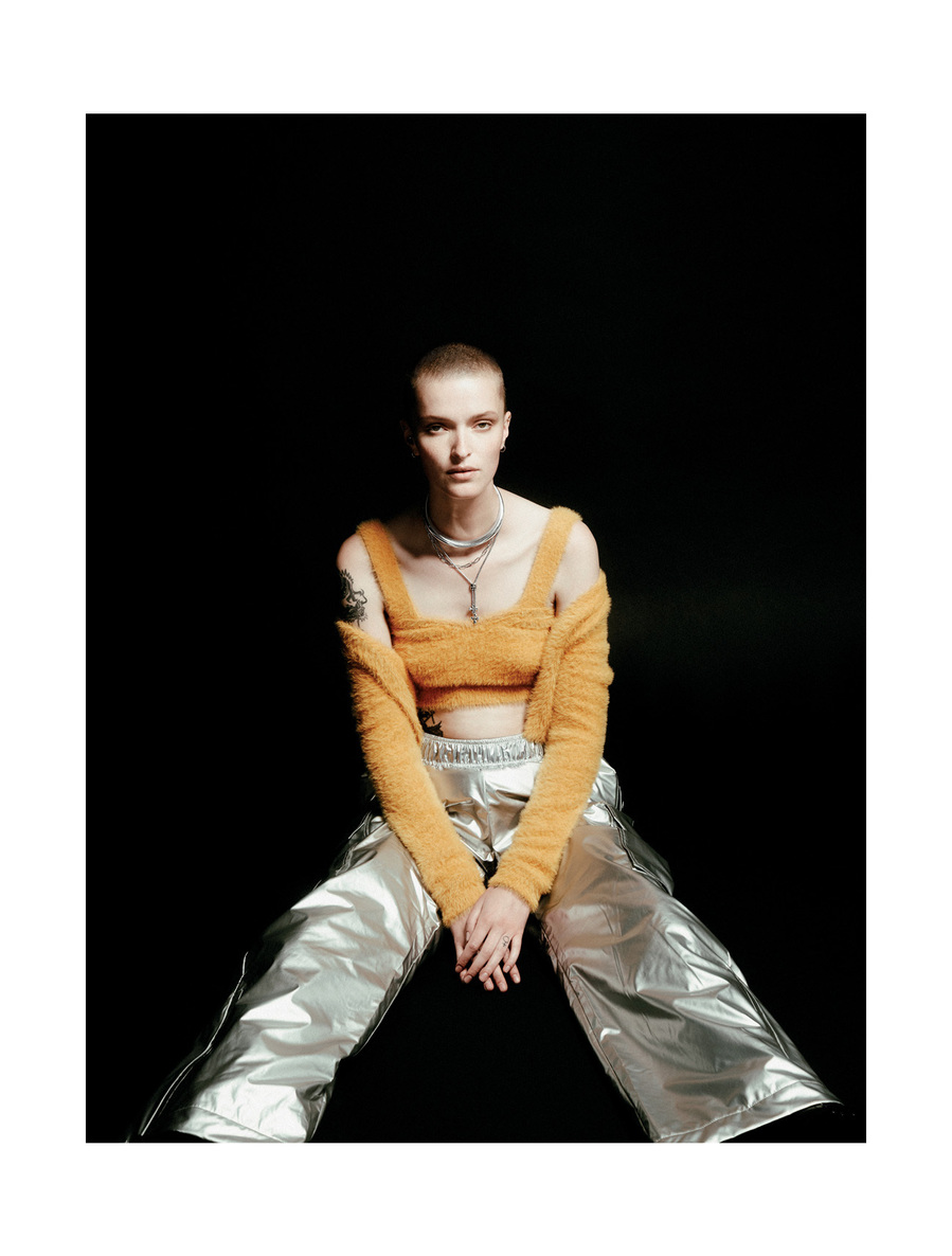 Nothing compares Sinead O'Connor tribute in Vogue Greece by Maria Magdalinou