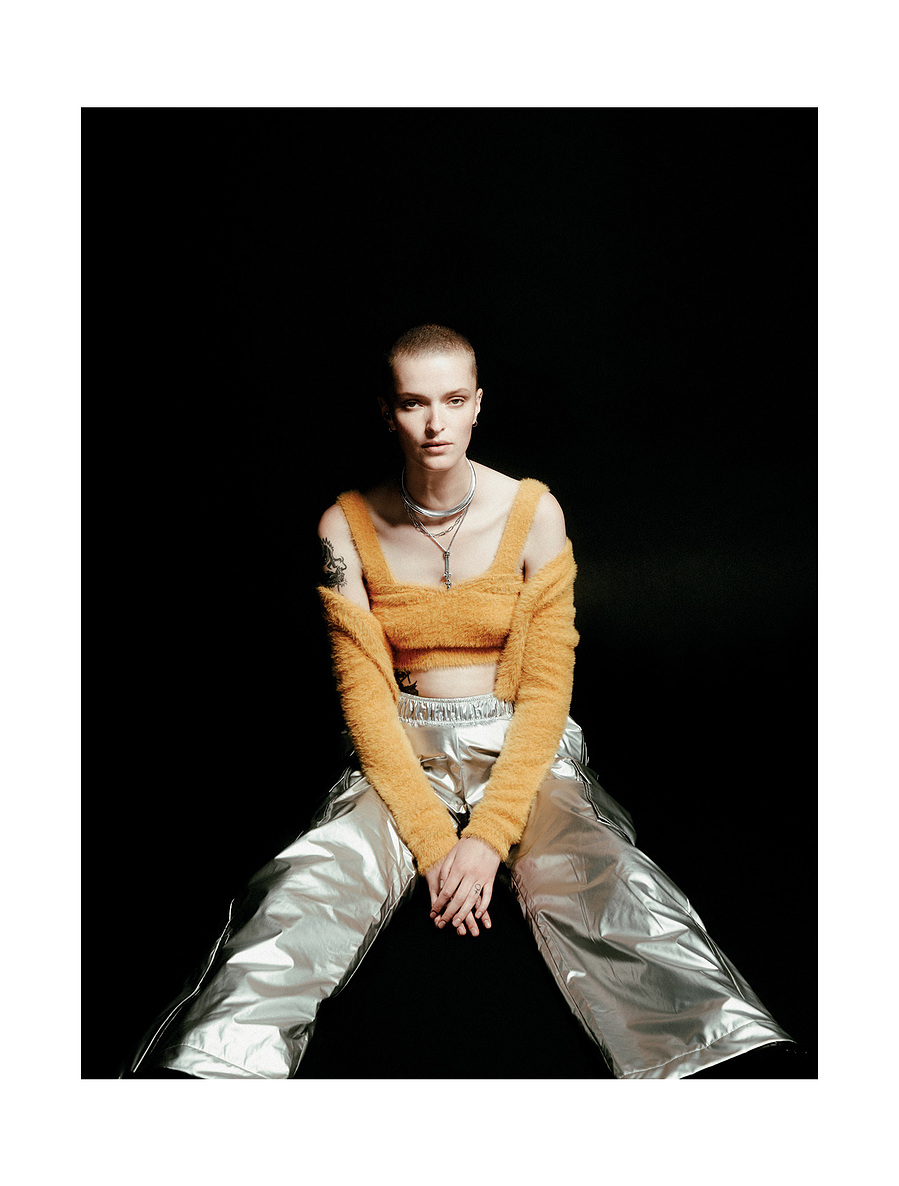 Nothing compares Sinead O'Connor tribute in Vogue Greece by Maria Magdalinou