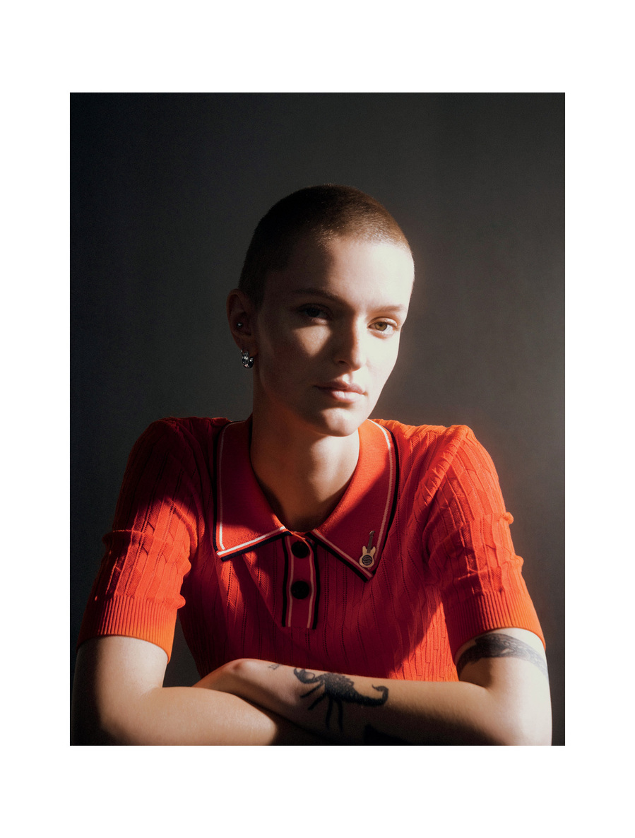 Nothing compares Sinead O'Connor tribute in Vogue Greece by Maria Magdalinou