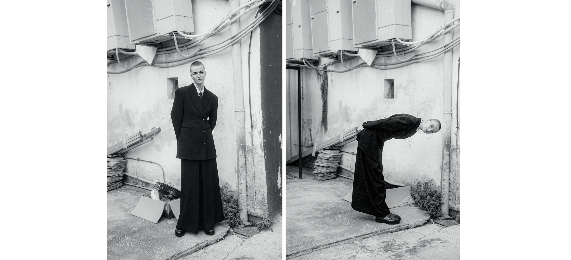Nothing compares Sinead O'Connor tribute in Vogue Greece by Maria Magdalinou
