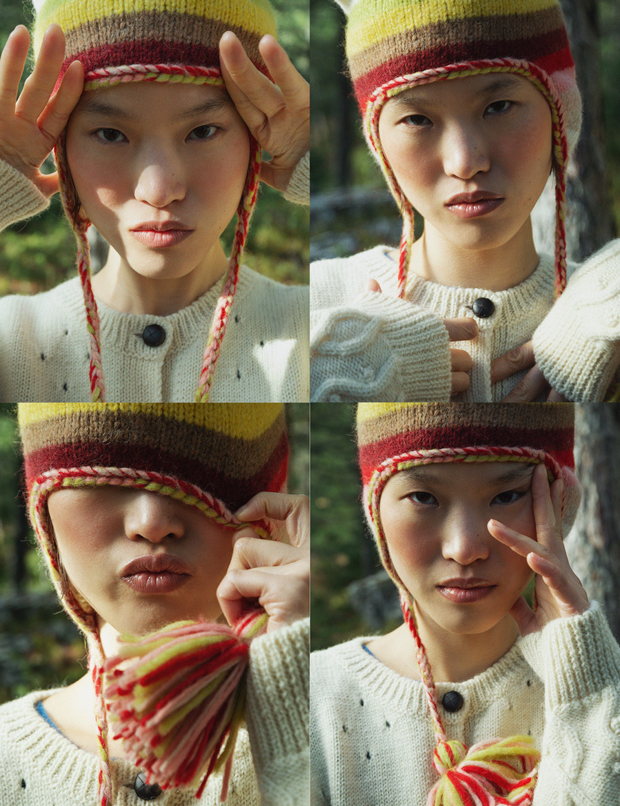 Fashion editorial by photographer Maria Magdalinou for Vogue Portugal February issue
