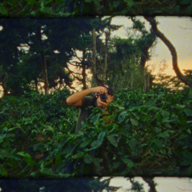 Andrew Kirschenbaum takes a photo during a project in El Salvador.