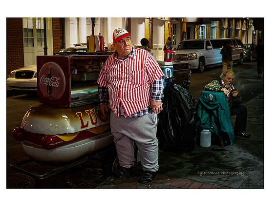 Lucky Dog Man, French Quarter, New Orleans, La.