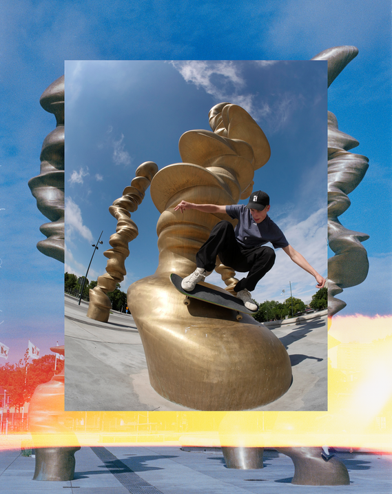 Samuel Norgren, Wallride. Malmö, 2018.
