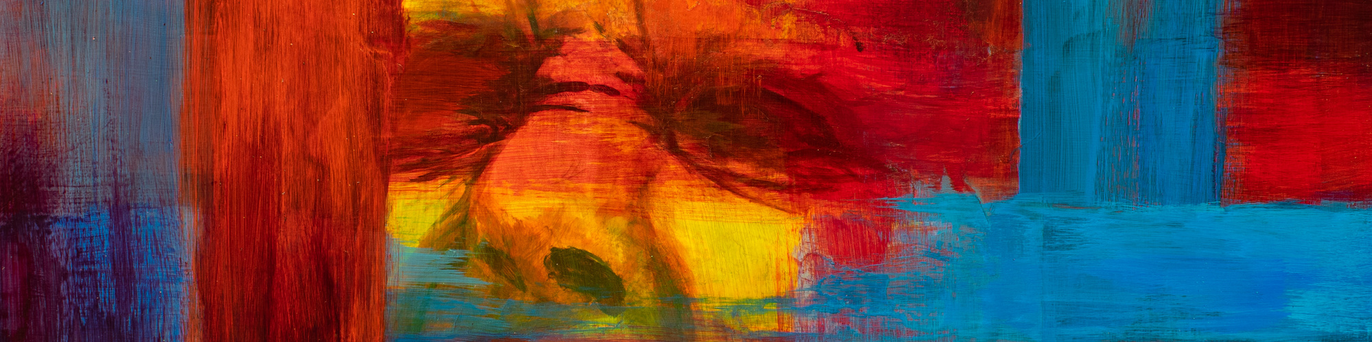  Sharon Heitzenroder. Fine art acrylic painting, oil painting, mixed media, political painting, feminist painting, bright colored painting of politician with American flag, feminist artist Hawaii, feminist painter, political painter