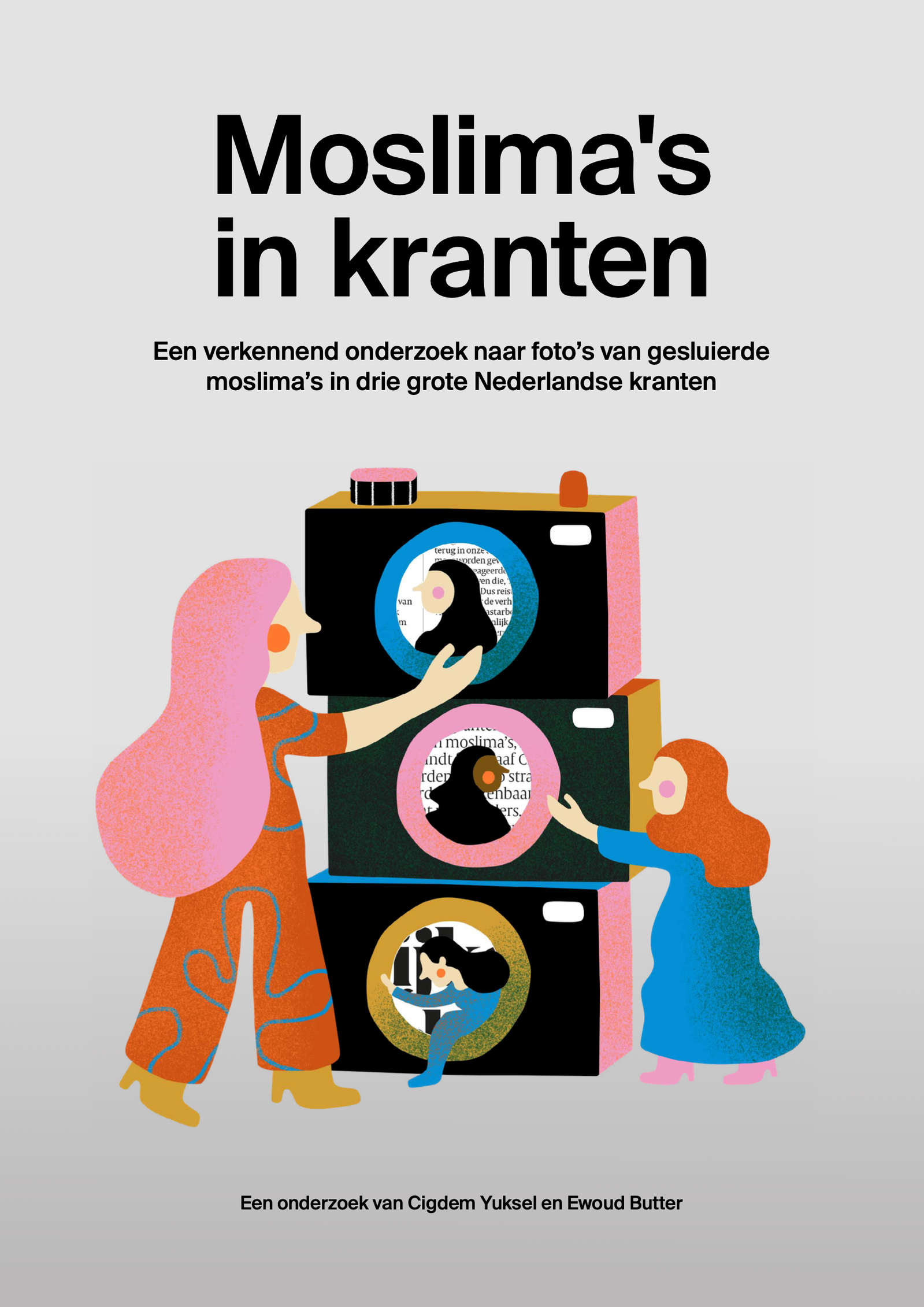 Moslima's in kranten onderzoek Cigdem Yuksel