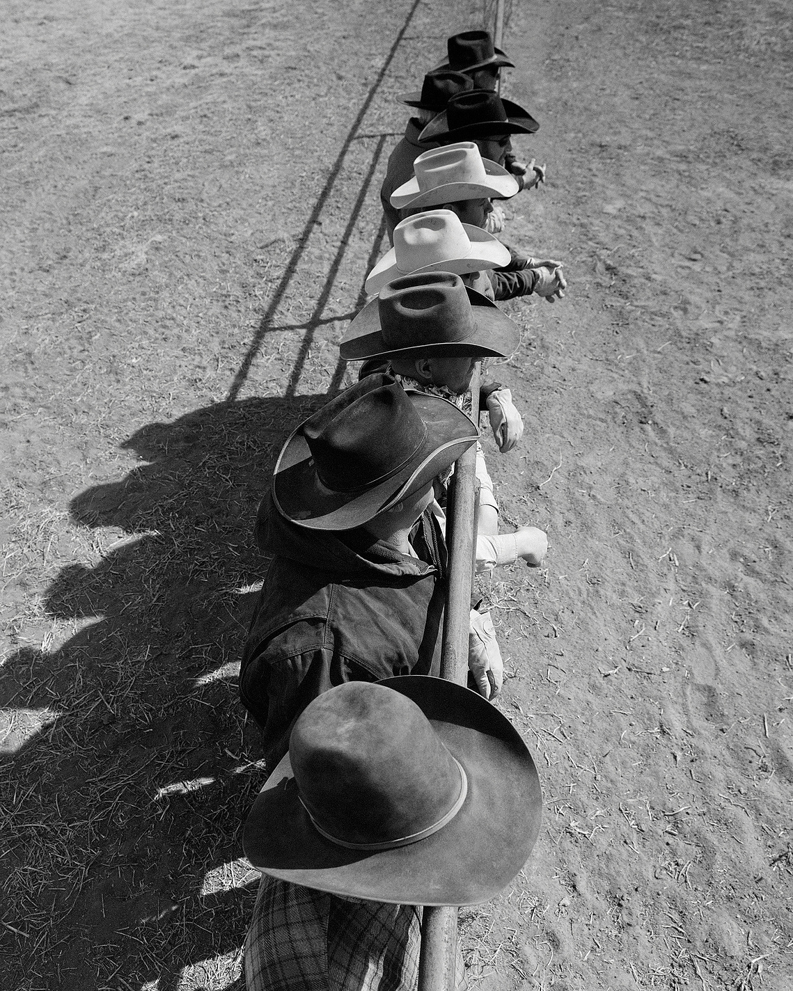Fine art photograph of cowboys in Texas. Western artwork of cowboys working on a cattle ranch in Marfa, Texas. A Day In Texas artwork.