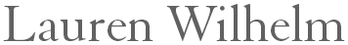 Lauren Wilhelm's Portfolio