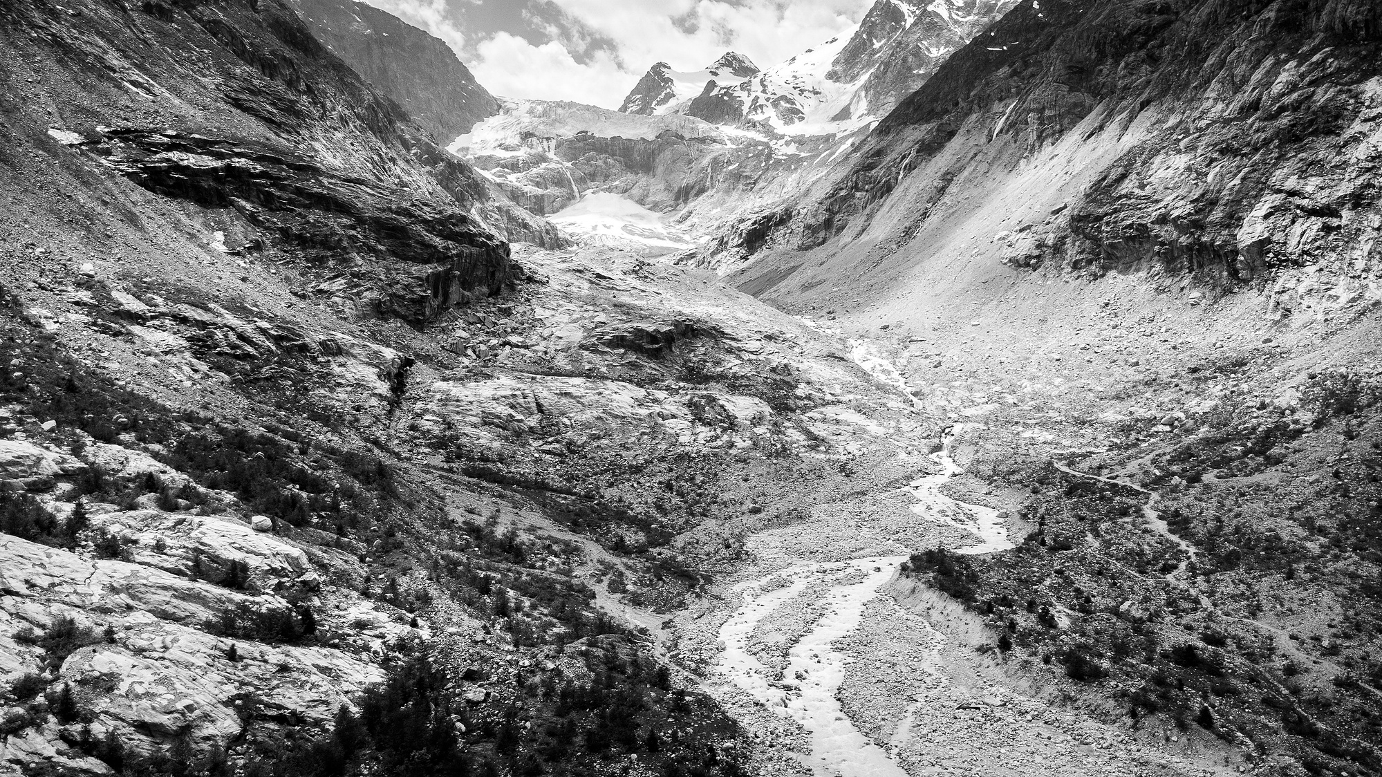 Val d'Hérens Ferpècle Glacier du Mont Miné