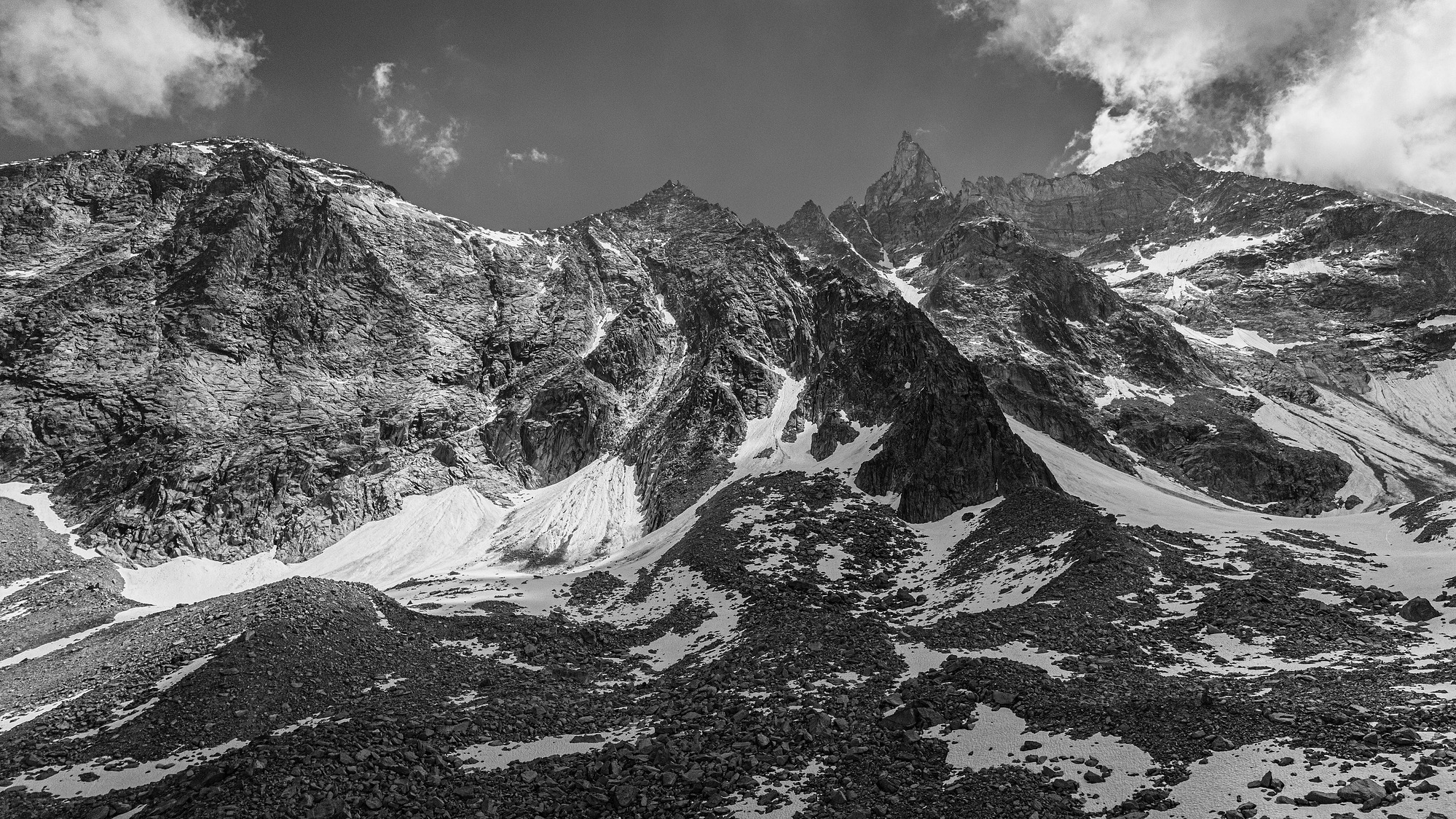 Val d'hérens Dent de Tsalion Coup de Sabre