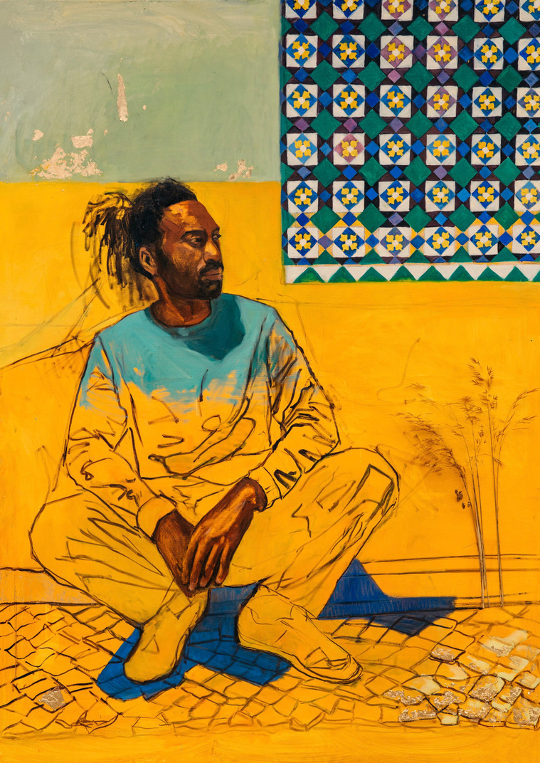 Annie Rose Fiddian-Green
Yellow portrait
lisbon painting
figurative artist