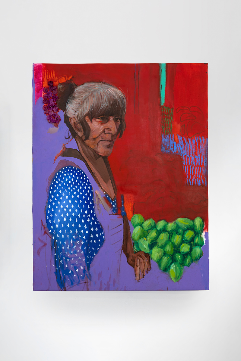 Annie-Rose Fiddian-Green
Market lady
red and purple
Mexican portrait