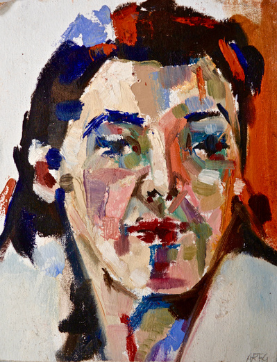Annie Fiddian-Green
painting
portrait
artist