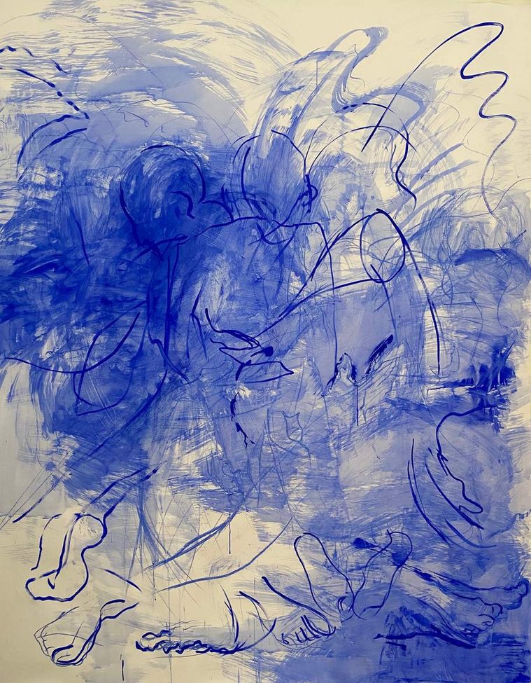 annie rose fiddian-green
big blue painting 