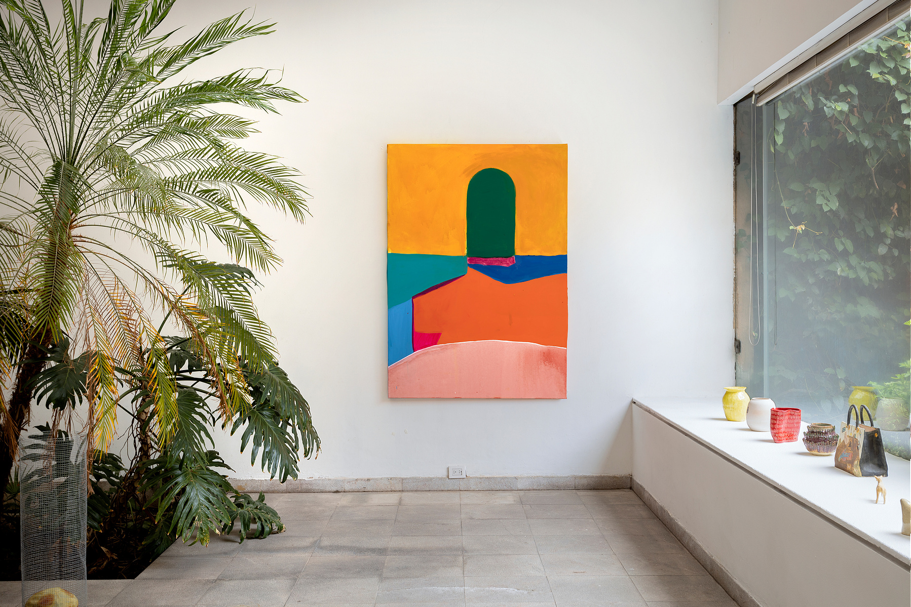 Annie Rose Fiddian-Green
Green doorway
abstract painting