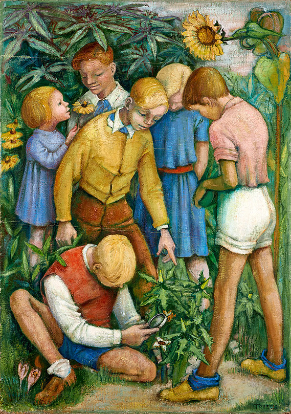 Gertrud Emma Frieda Triebs, Junge Naturforscher