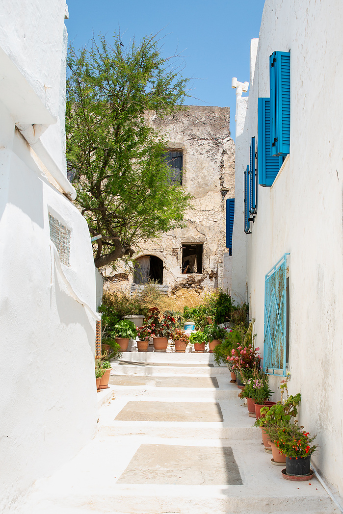 Laneways Chora Kythira Greece