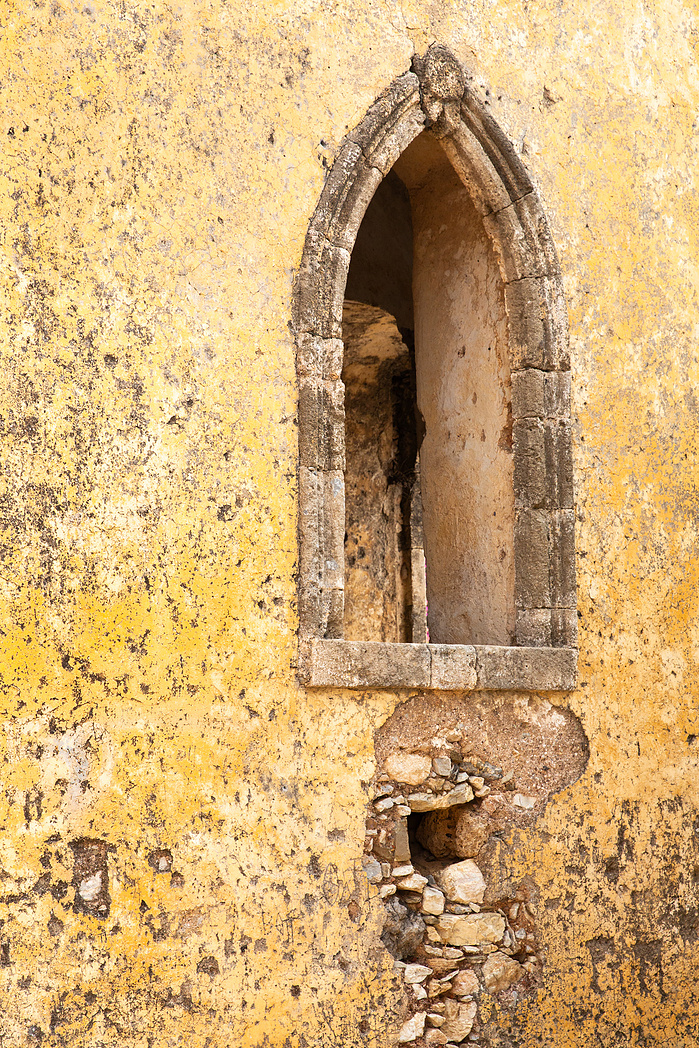 Venetian Castle Kato Chora Mylopotamos Kythira Greece