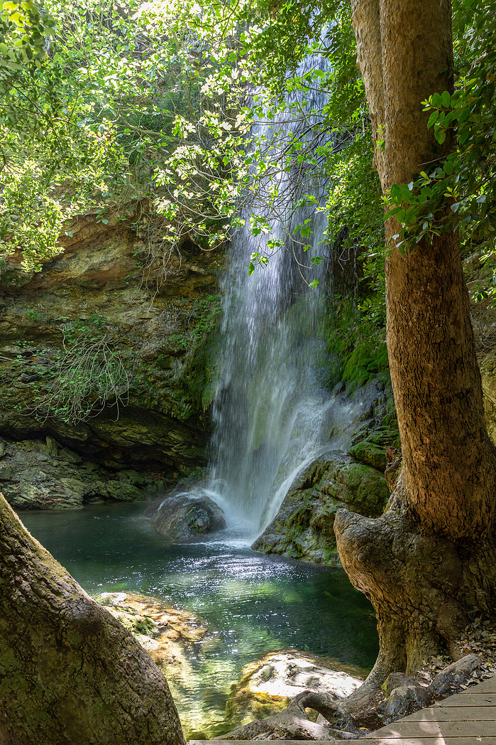 Nereida Waterfall Mylopotamos Kythira Greece