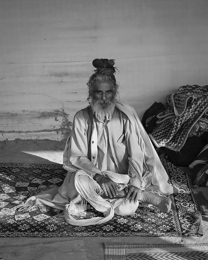 Sadhu at the Kumbh Mela 2025