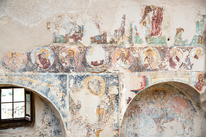 Frescos Kato Chora Mylopotamos Kythira Greece