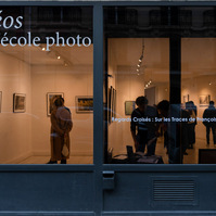 Photo exhibition 'Regards croisés : sur les traces de François Arago", presented by photographers Jade Leisner, Olivier Montay and Corentin Schimel. Spéos Gallery and photography school. © photo: Antoine Wdowczynski