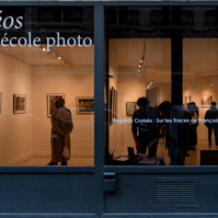 Photo exhibition 'Regards croisés : sur les traces de François Arago", presented by photographers Jade Leisner, Olivier Montay and Corentin Schimel. Spéos Gallery and photography school. © photo: Antoine Wdowczynski
