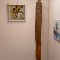Exhibition rooms of the Tanzania Pavilion, curated by Enrico Bitotto.  Biennale di Venezia