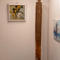 Exhibition rooms of the Tanzania Pavilion, curated by Enrico Bitotto.  Biennale di Venezia