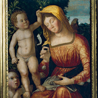 Caroto è conosciuto principalmente per i suoi ritratti, che rappresentano spesso donne eleganti . Fu influenzato dai maestri veneziani come Giorgione e Tiziano, ma sviluppò uno stile personale che mescolava elementi rinascimentali e manieristi