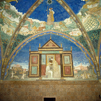 La Sala a Vele di Torrechiara è una delle stanze più famose e affascinanti del Castello di Torrechiara, situato nelle colline della provincia di Parma, in Italia. Il castello fu costruito nel XV secolo dal condottiero Pier Maria II de' Rossi 