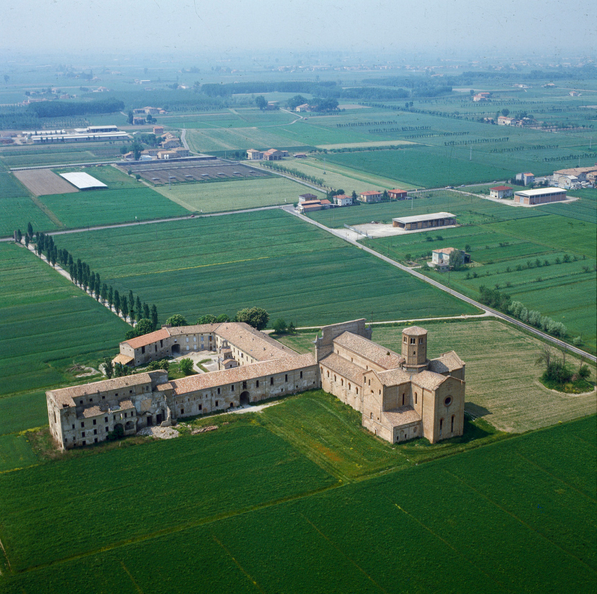 abbazia , Valserena ,Aerial ,Photo, Italy