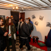 Exhibition rooms of the Tanzania Pavilion, curated by Enrico Bitotto.  Biennale di Venezia