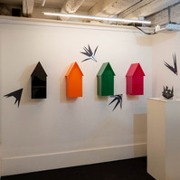 Exhibition rooms of the Tanzania Pavilion, curated by Enrico Bitotto.  Biennale di Venezia

