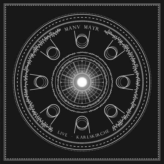 CD Artwork for Manu Mayr. Side ONE: live at Karlskirche, Vienna. 2017