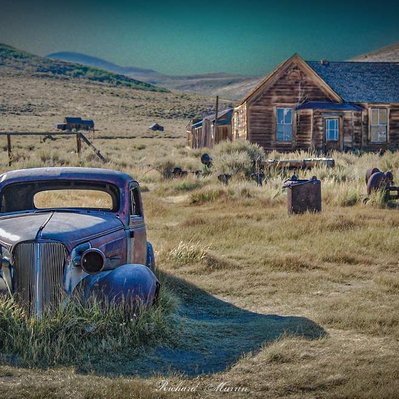 A high quality print available to buy of Bodie Ghost Town in California.