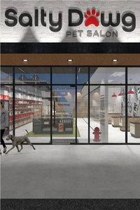Salty Dawg Pet Salon franchise design
