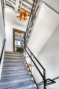 Store fixtures and furnishings for Indie Studio Suites.