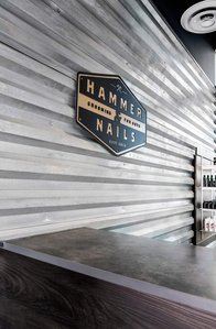 Franchise Interiors and Furnishings for Hammer and Nails Grooming 