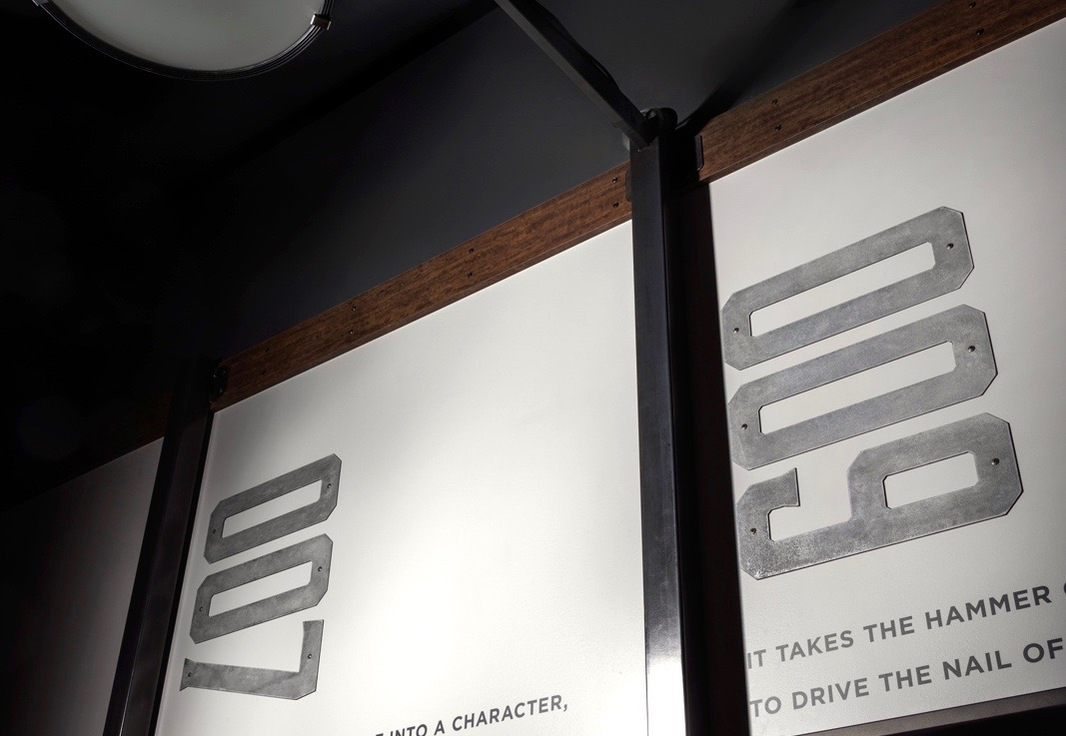 Franchise graphic and sign production for Hammer and Nails Grooming