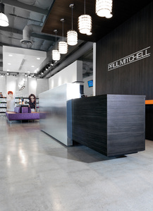 Millwork design and build for Paul Mitchell Schools