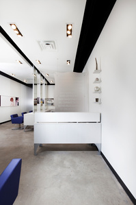 Interior and branding design for modern beauty salon