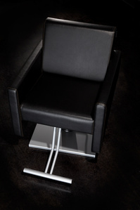 Custom salon styling chair