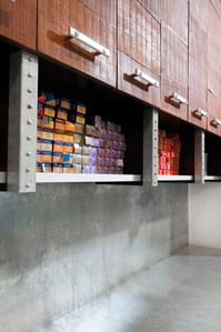 Rustic Modern Color Bar