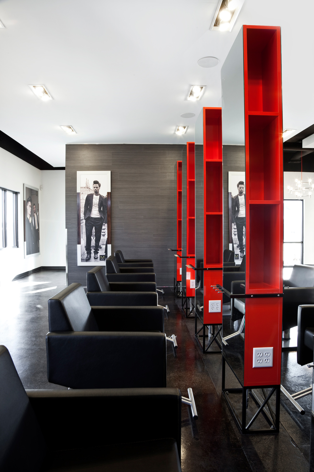 Styling stations and seating