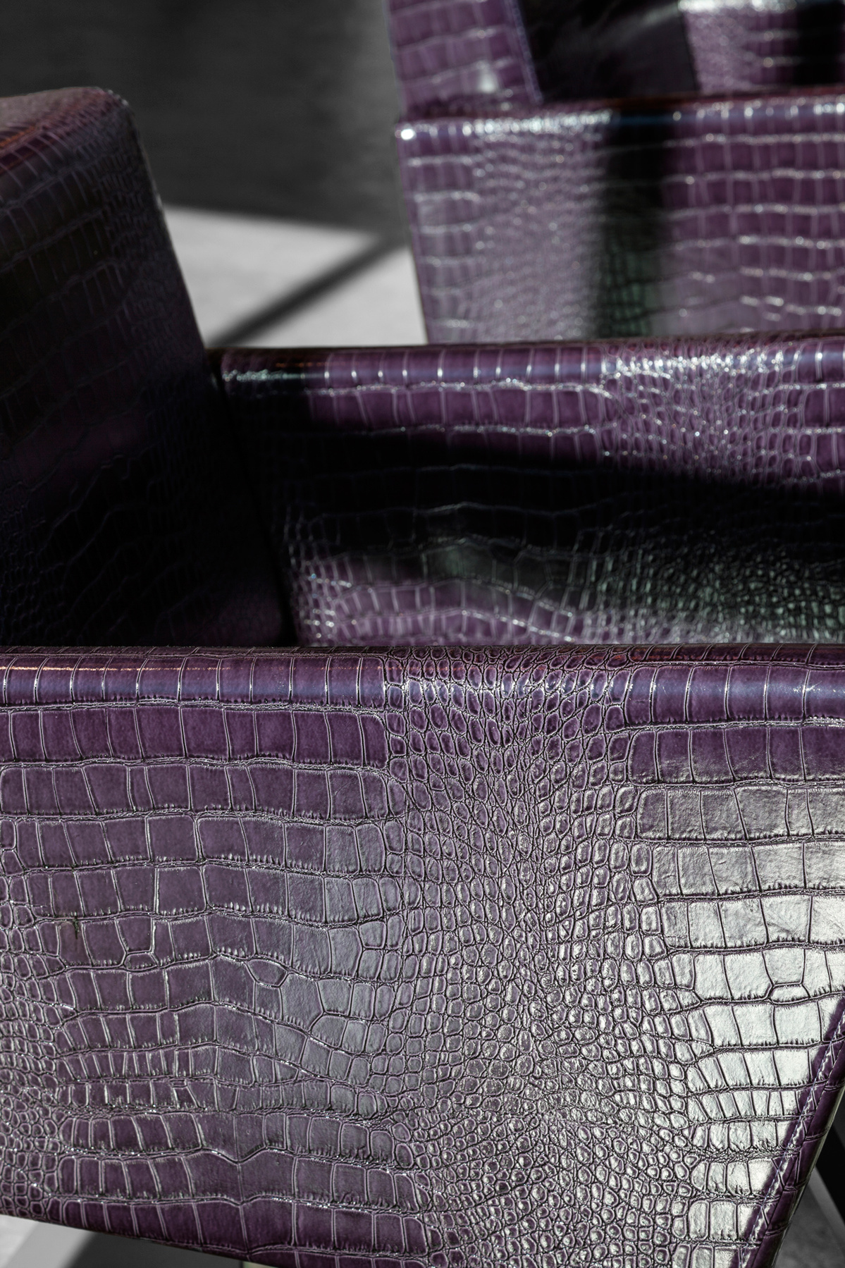 Custom styling chair upholstery detail