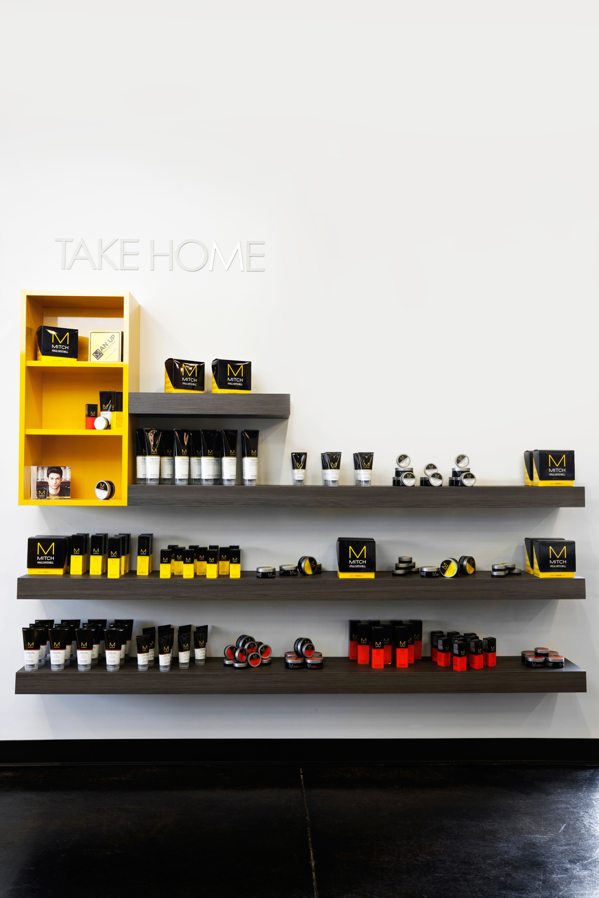 Salon retail fixtures
