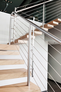 Stainless steel railing design, fabrication and install